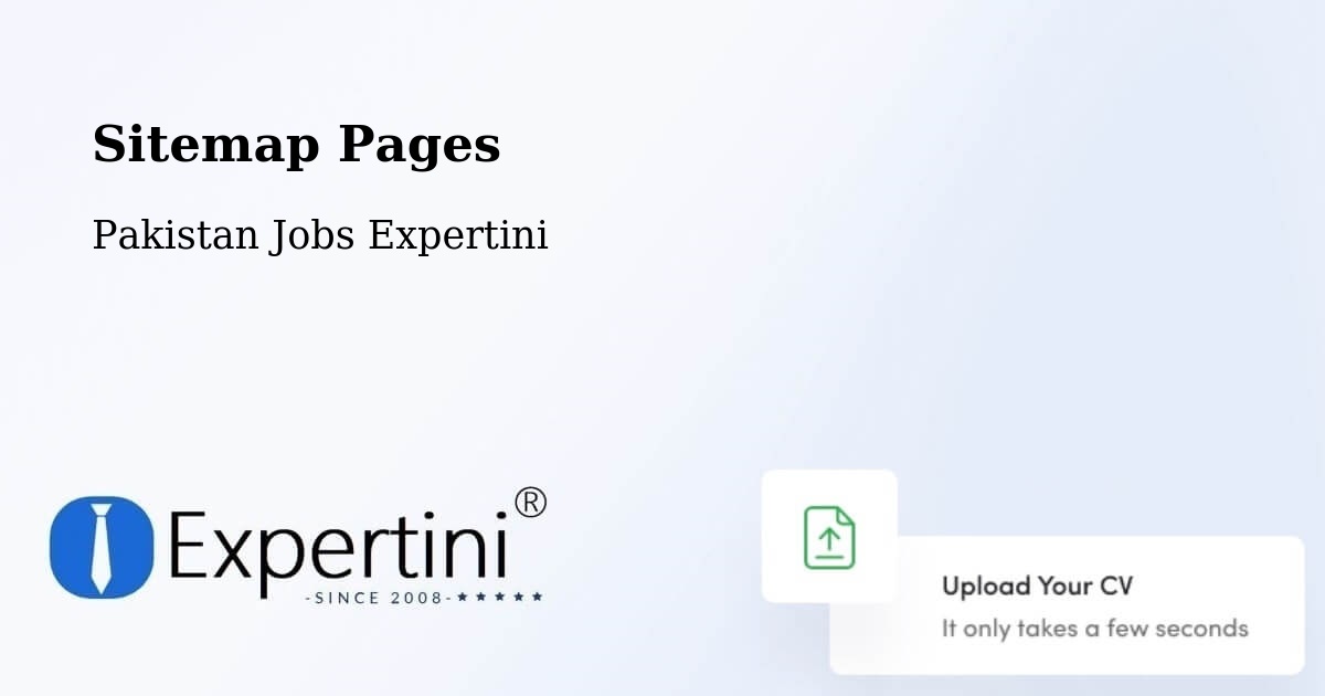 Sitemap Pages - Attock Tehsil - Pakistan Jobs Expertini